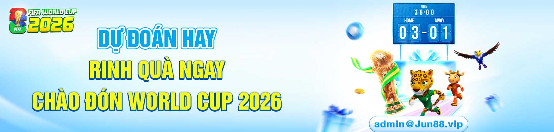 Jun88 Khuyến Mãi Dự đoán Fifa World Cup 2026